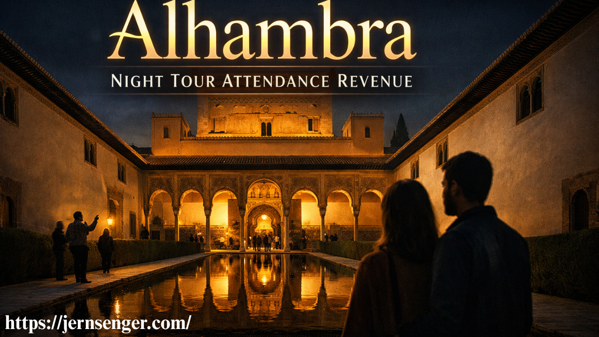 Alhambra Night Tour Attendance Revenue