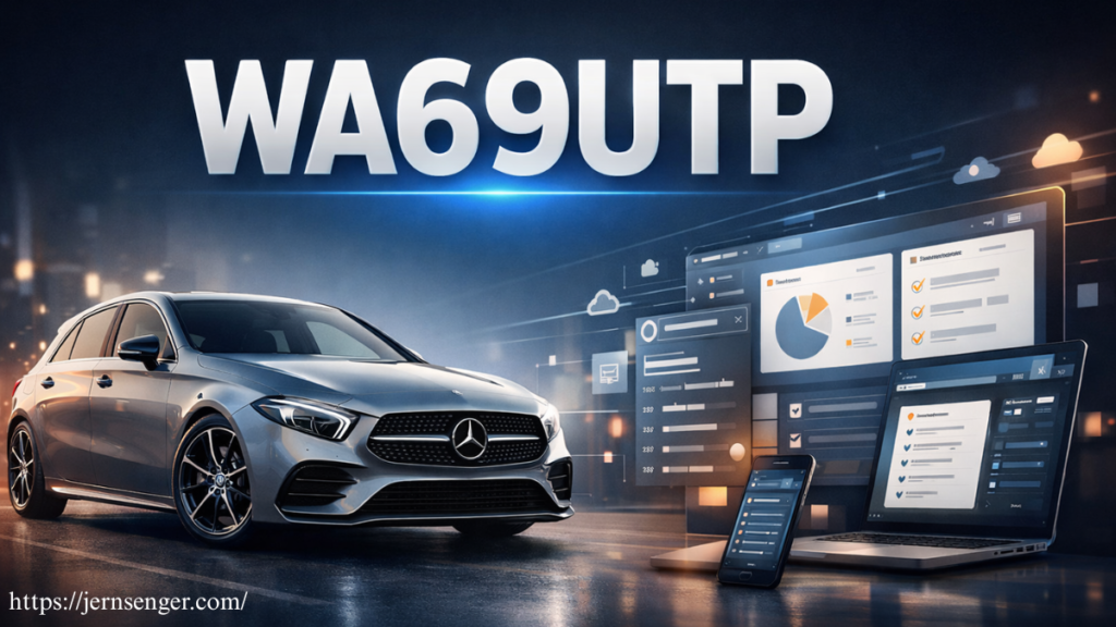 WA69UTP Vehicle Registration & Digital Platform WA69UTP