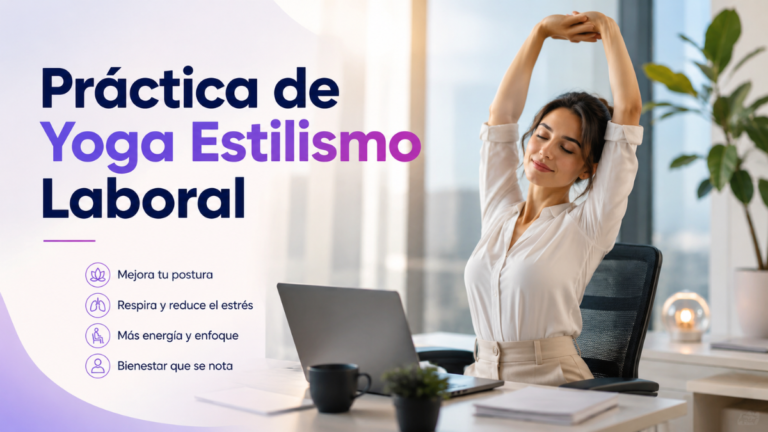 Práctica de Yoga Estilismo Laboral