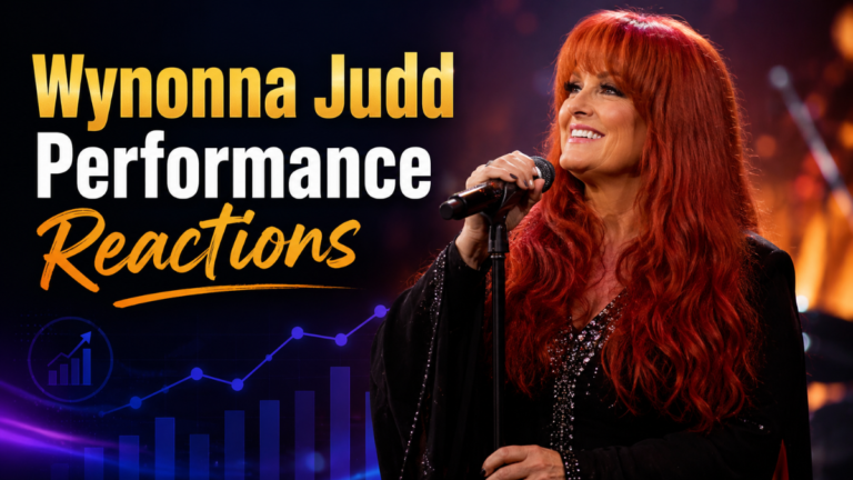 Wynonna Judd Performance Reactions